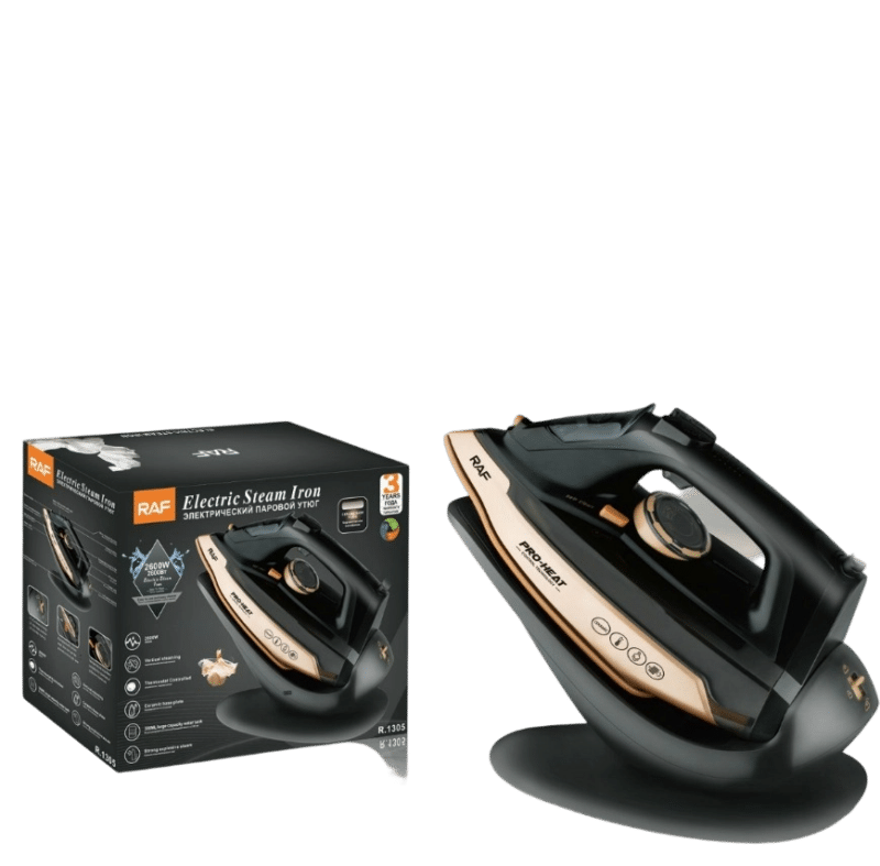 RAF brand electric steam iron (model R.1305