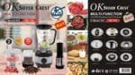 OK Silver Crest 4-in-1 multi-function food processor