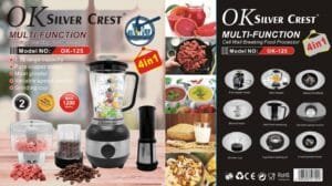 OK Silver Crest 4-in-1 multi-function food processor