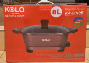 Kola multi-purpose electric cooker (KA-2019B). 8-l