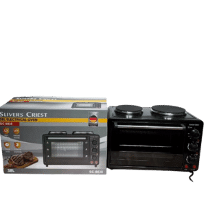 Slivers Criest electric oven has a capacity of 38 liters