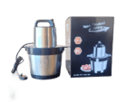 Food processor, made of stainless steel with an 8-liter