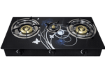 AMU brand gas stove with three high-quality copper burners
