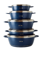 Lefon cookware set aluminum.10-piece