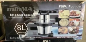 MinMax model MNG-001F is an 8-liter fufu pounder