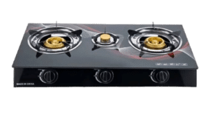 3-Burner Gas Stove (Tabletop/Built-in style)