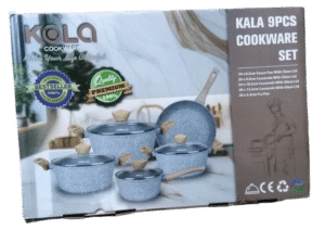 Kala 9-piece cookware set 9 pieces