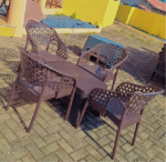 Net chair (4 chair + 1 Table)