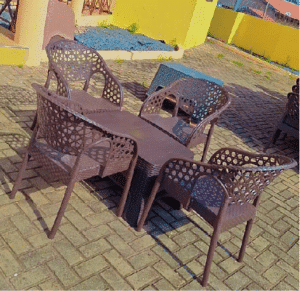 Net chair (4 chair + 1 Table)