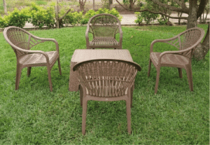 Daimond chair (4 chair + 1 Table)