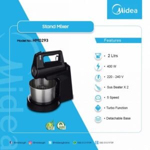 MIDEA HM0293A 2L Stand Mixer with Bowl