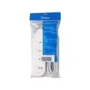 MIDEA MDL-4K3B2U1C-5M-U Extension Board (3 Sockets + USB + Type-C, 5M)