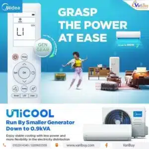 MIDEA MSAF24B-12CRDN1-R32 1.5 HP Inverter Split Air Conditioner (R32)