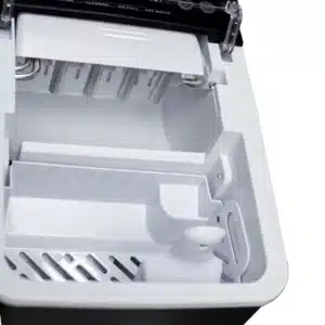 NASCO IMB1008-GS 26LB Countertop Ice Maker Machine - Black