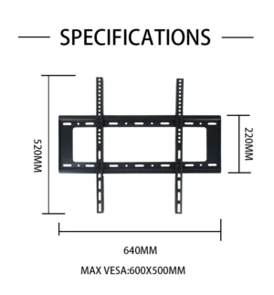 NASCO MCR-Y4080 TV Wall Bracket