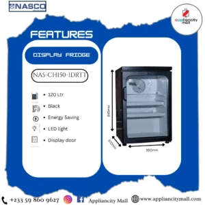 NASCO NAS-CH150-1DRTT 120L Refrigerator