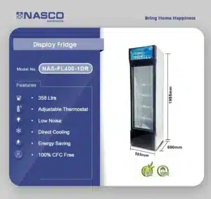 NASCO NAS-FL360-1DR 298L Chest Freezer