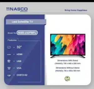 NASCO NAS-J32FBFL 32-Inch FHD Smart TV