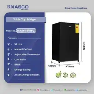 NASCO NASF1-09S 70L Refrigerator