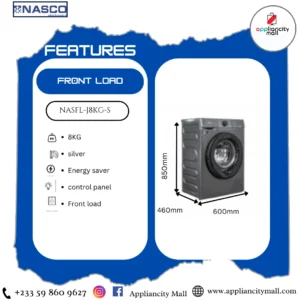 NASCO NASFL-J11KG-S 11kg Washing Machine