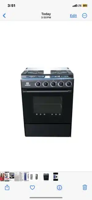 NASCO NASGC-SNIPER50B-G Gas Cooker
