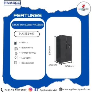 NASCO NASSB2-64S 527L Refrigerator