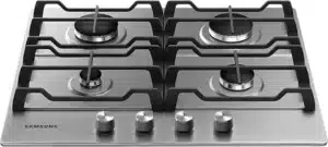 SAMSUNG NA64D3010AS/UI Gas Cooker - Silver
