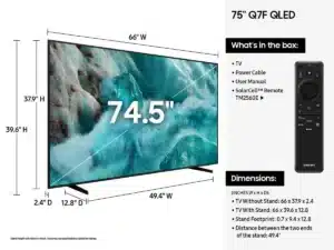SAMSUNG QA75QN70FAUXGH 75-Inch 4K UHD Smart TV