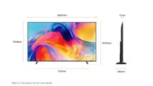 SAMSUNG UA75M70HAUXGH 75-Inch 4K UHD Smart TV