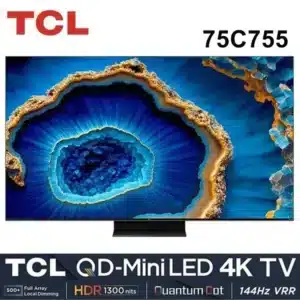 TCL 75C755 75-Inch 4K UHD Smart TV