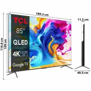 TCL 85C645 85-Inch 4K UHD Smart TV