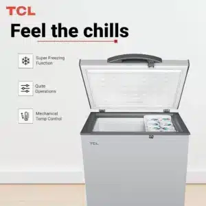 TCL F188CFSL 145L Refrigerator
