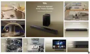 TCL Q65H 580W 5.1ch Soundbar with Wireless Subwoofer