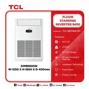 TCL TCC-96FHRA/DV 10.0 HP Inverter Split Air Conditioner